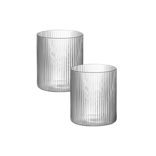 Ribbel Glas S - set van 2