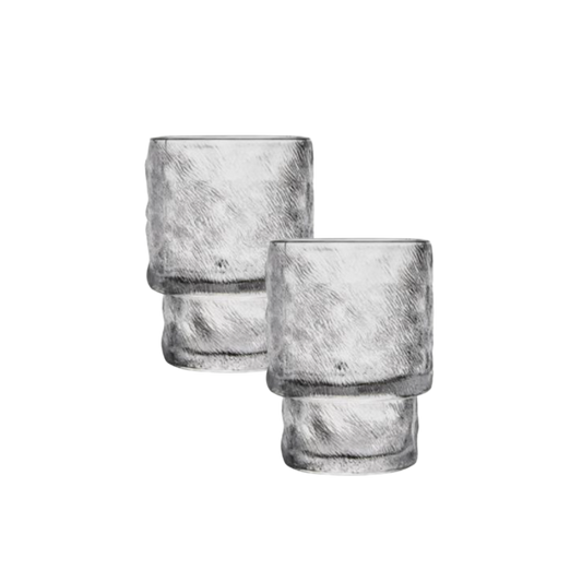 Mat glas S - set van 2