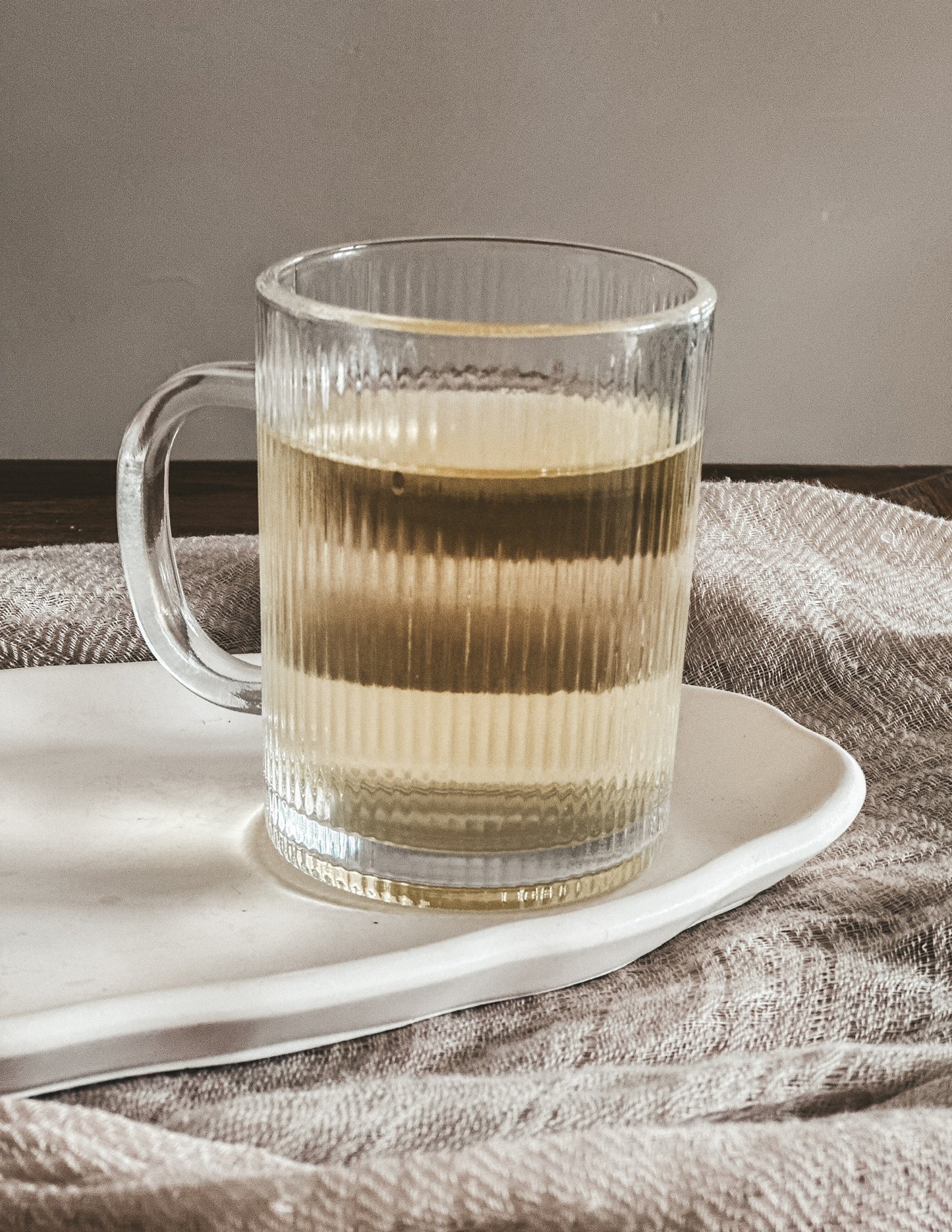 Theeglas Ribbel Oor - set van 2