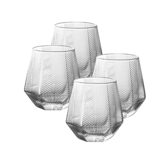 Triangle glas - set van 4