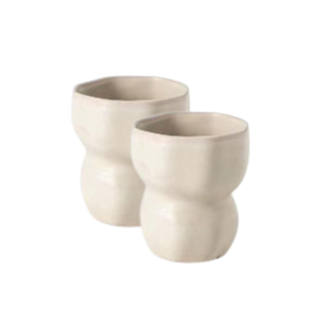 Mok Beige Organisch S - set van 2