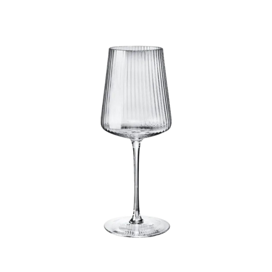 Wijn Glas Ribbel