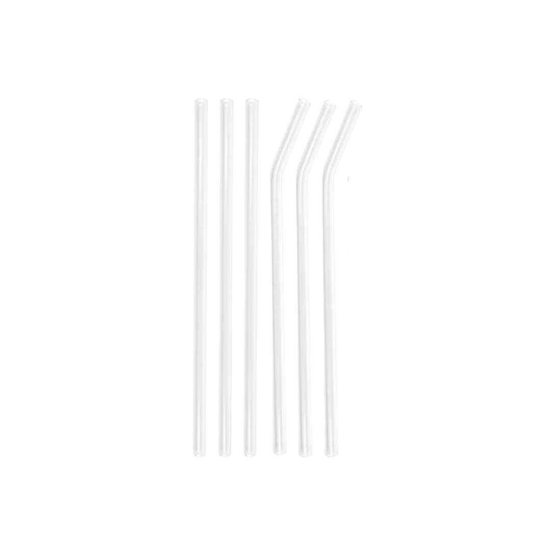 Glazen Rietjes - set van 6