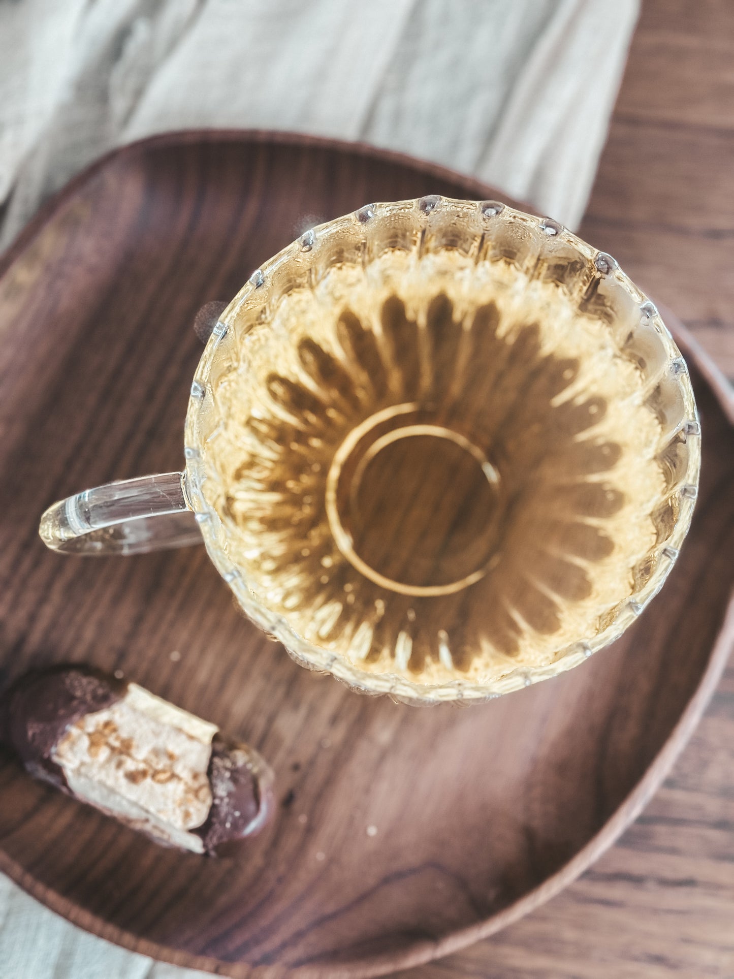 Theeglas Ribbel - set van 4