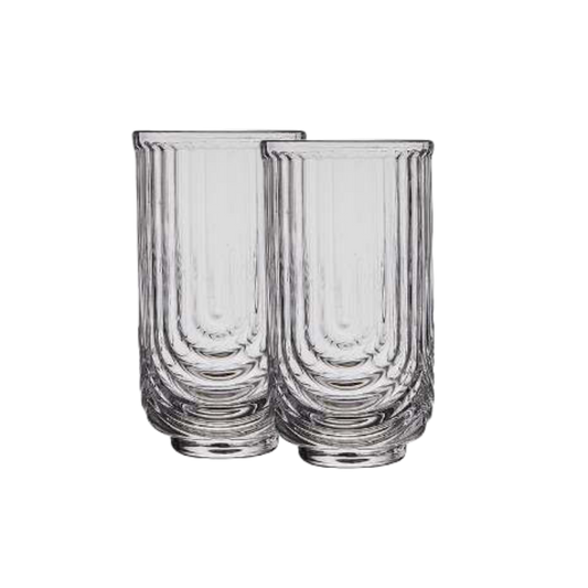Regenboog Glas L - set van 2