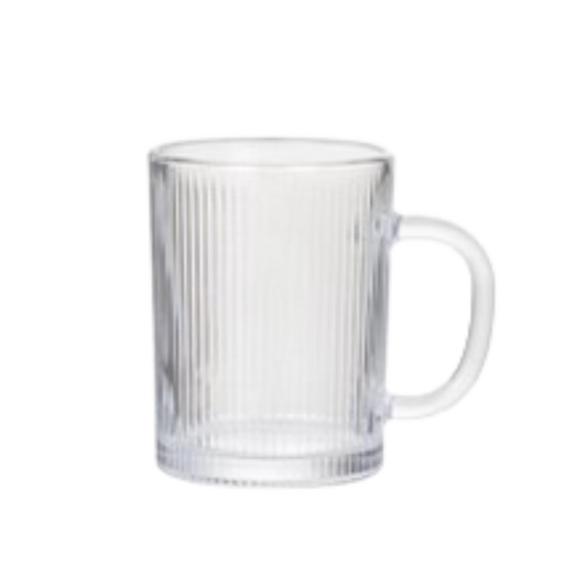 Theeglas Ribbel Oor